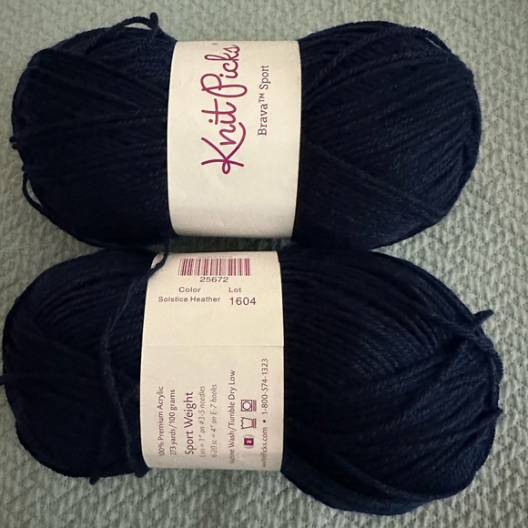 Two Skeins of Knitpicks Brava Sport - Picture 2 of 2